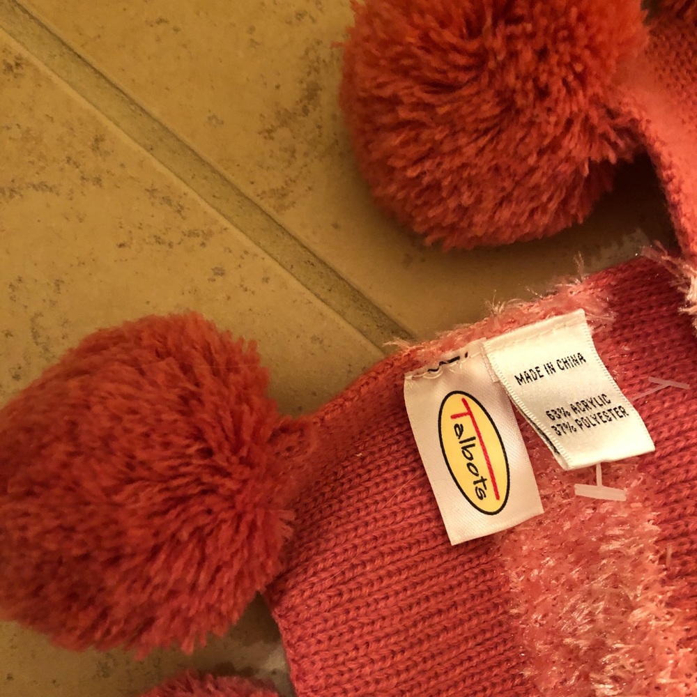 Talbots Pink Scarf - Picture 2 of 2